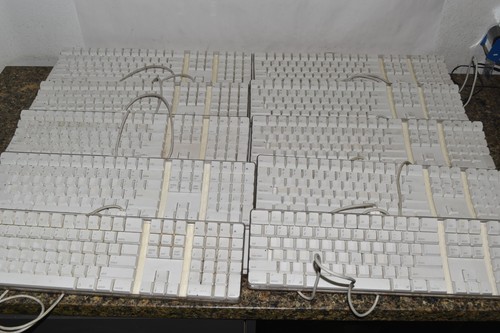 ^^ APPLE A1048 USB Verkabelt Tastatur Original / OEM Viel 20 (JPV21)