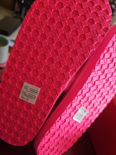 Neu im Karton Puma Fluff Bx Jr. 5C rosa Kunstfell kuschelige Slipper Schlappen Sandalen  - Bild 4 von 4