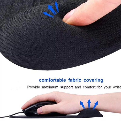 Mouse Pad Mouse Mat Plain Fabric Non Slip Foam PC Desktop Computer Laptop - Picture 4 of 13