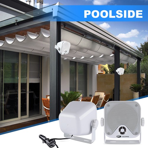 Marine Bluetooth Bootsradio + 120W wasserdicht IP66 Lautsprecher + Antenne - Bild 14 von 20