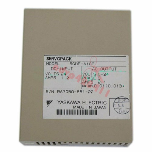 ONE Used Yaskawa SGDF-A1CP Servo Driver SGDFA1CP Tested - Picture 1 of 2