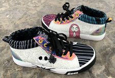 Disney Nightmare Before Christmas Womens Shoes Jack Skellington Sally SZ 8 High