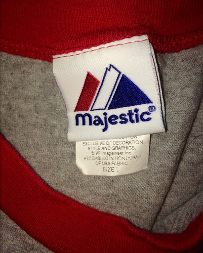 EUC MLB AL California L.A./Anaheim Angels Team Gear Majestic Fan Apparel Sz L - Picture 3 of 4