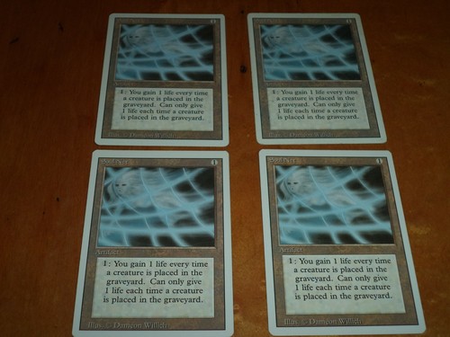 4x Playset MTG Magic the Gathering Complete Set of 4 x4 Card Revised 3rd Edition - Picture 140 of 188