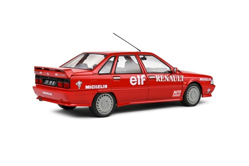 RENAULT R21 MKI TURBO SPEED RECORD 1988 Solido 1807707 Modellauto 1:18 Neu OVP - Bild 2 von 8