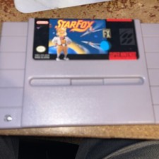 STAR FOX (Super Nintendo Entertainment System, SNES, 1993) *Authentic Tested*