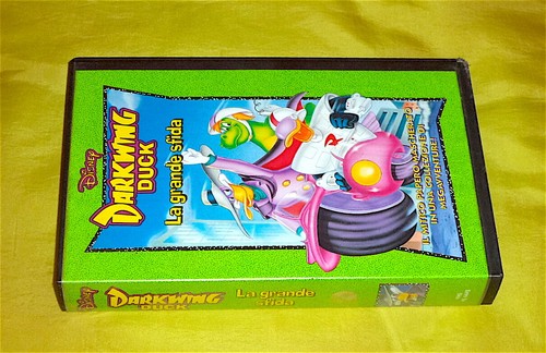 DARKWING DUCK LA GRANDE SFIDA VHS DISNEY BUENA VISTA '90 - Foto 3 di 5