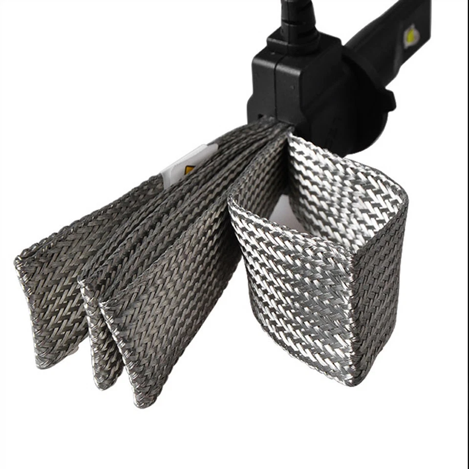 A1 2x H4 9003 Fanless LED High/Low Kit 6000K Crystal White Bulbs Cooper Belts - Image 4 of 4