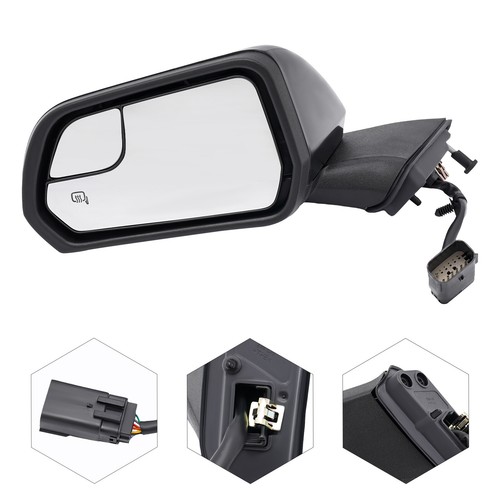 Espejo retrovisor plegable manual para Ford Mustang 2015-2020 con luz de giro lado del conductor LH - Imagen 3 de 17