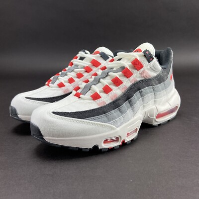 Nike Men's Air Max 95 QS Japan Summit White Chile Red Shoes
