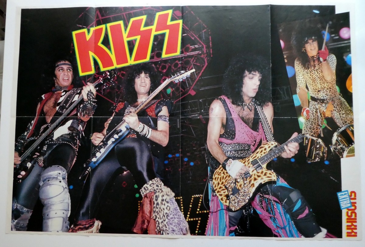 KISS Animalize 1984-1985 POSTER Magazine 32x21