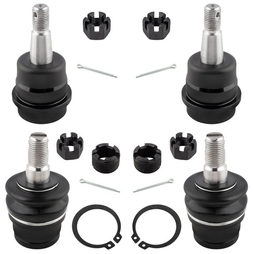 4PC Front Upper & Lower Ball Joints For Jeep Grand Cherokee Wrangler Comanche TJ - Bild 4 von 13