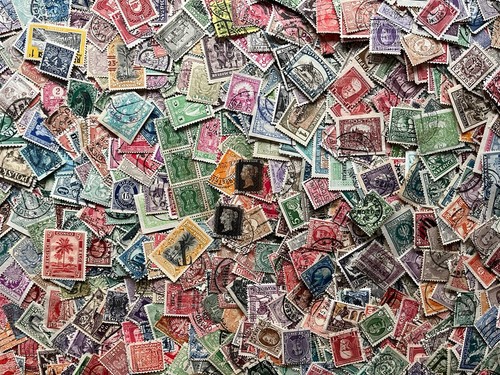 Briefmarken Sammlung alle Welt Großbritannien Penny Black 2x über 6000 Stück - Bild 5 von 20