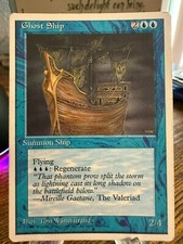 MTG Magic the Gathering 4th Edition Ghost Ship 