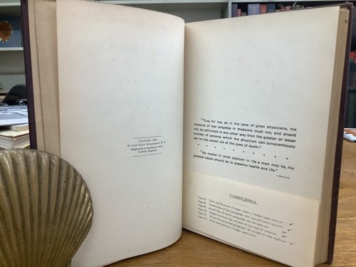 1896 Typhoid Fever And Its Abortive Treatment John Eliot Woodbridge Rare - Picture 4 of 11