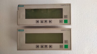 Siemens td17 / TD17 Simatic TD17 6AV3 017-1NE30-0AX0 Operator