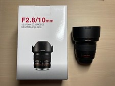 Samyang 10mm f/2.8 CS AS NCS ED Lens For Nikon F-mount (Manual focus)
