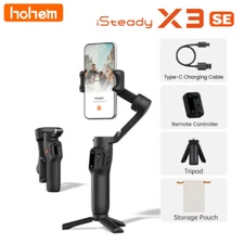 Hohem iSteady X3 SE Gimbal Stabilizer w/ Detachable Remote Control for iPhone 16