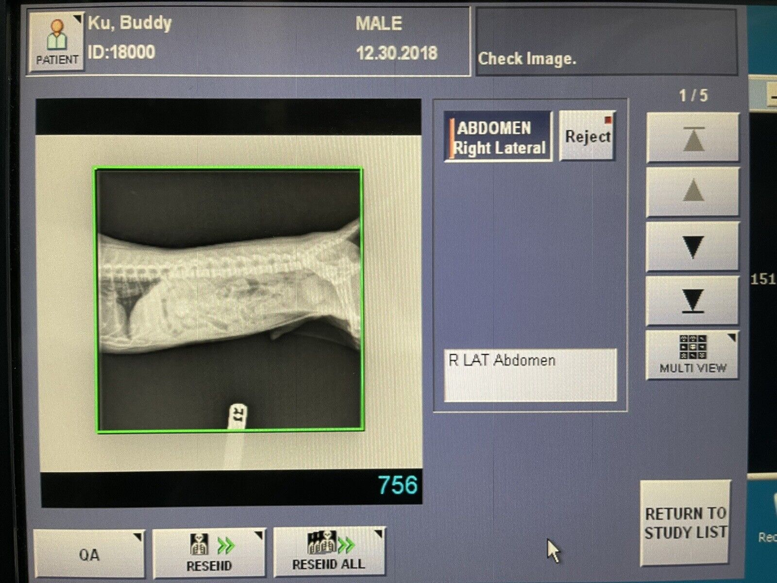 Canon CDXI-50G Portable DR Panel w/Vet Software (Tested) - Picture 5 of 7
