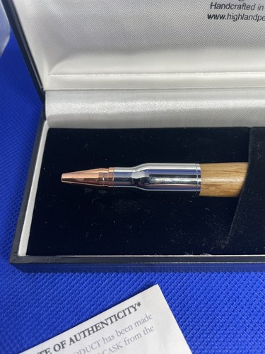 The Highland Pen Co. Distillery Oak Whisky Rifle Kugelschreiber ~ Made in Scotland - Bild 4 von 7