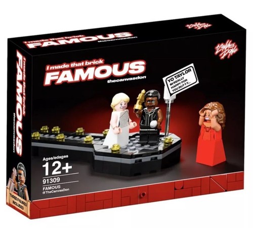 The Canvas Don Kanye West, Taylor Swift | “I Made That Brick Famous” | Limited - Picture 2 of 3