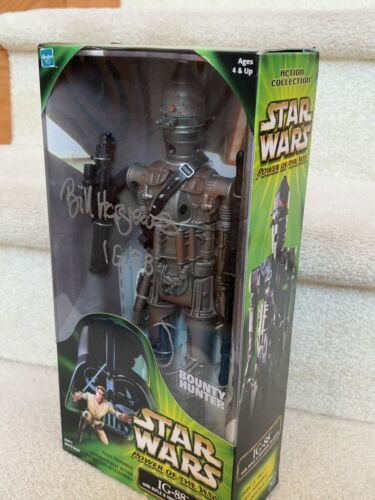 Star Wars IG-88 12 Inch Figure - Signed By Bill Hargreaves - Rare! - Picture 9 of 12