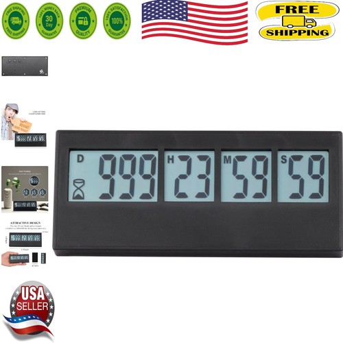 Clear Display Countdown Timer 999 Days - Compact & Reliable for Anticipation