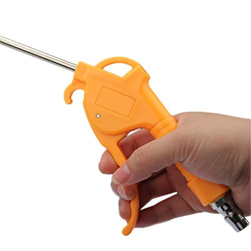 11" Nozzle Air Blow Gun Stainless Steel High Pressure Dust Blower Gun with Re... - Picture 4 of 7