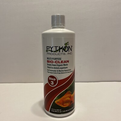 Python Multi-Purpose Bio-Clean Formula, 16.2 oz! Brand New! Fish tank! Marine 1D