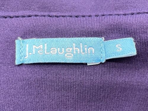 J McLaughlin Damen Lagenlook Kleid blau kleine 3/4 Ärmel Catalina Stoff Stretch - Bild 4 von 5