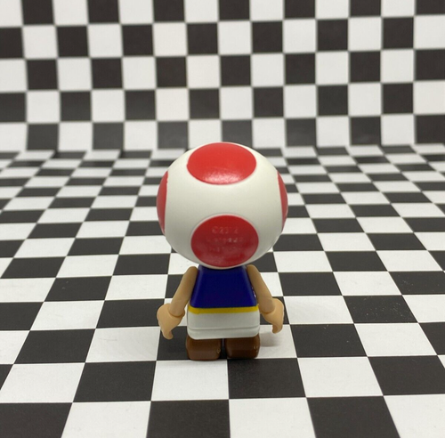 Nintendo K'NEX 2012 Super Mario Bros. Red Toad Minifigur - Bild 3 von 5