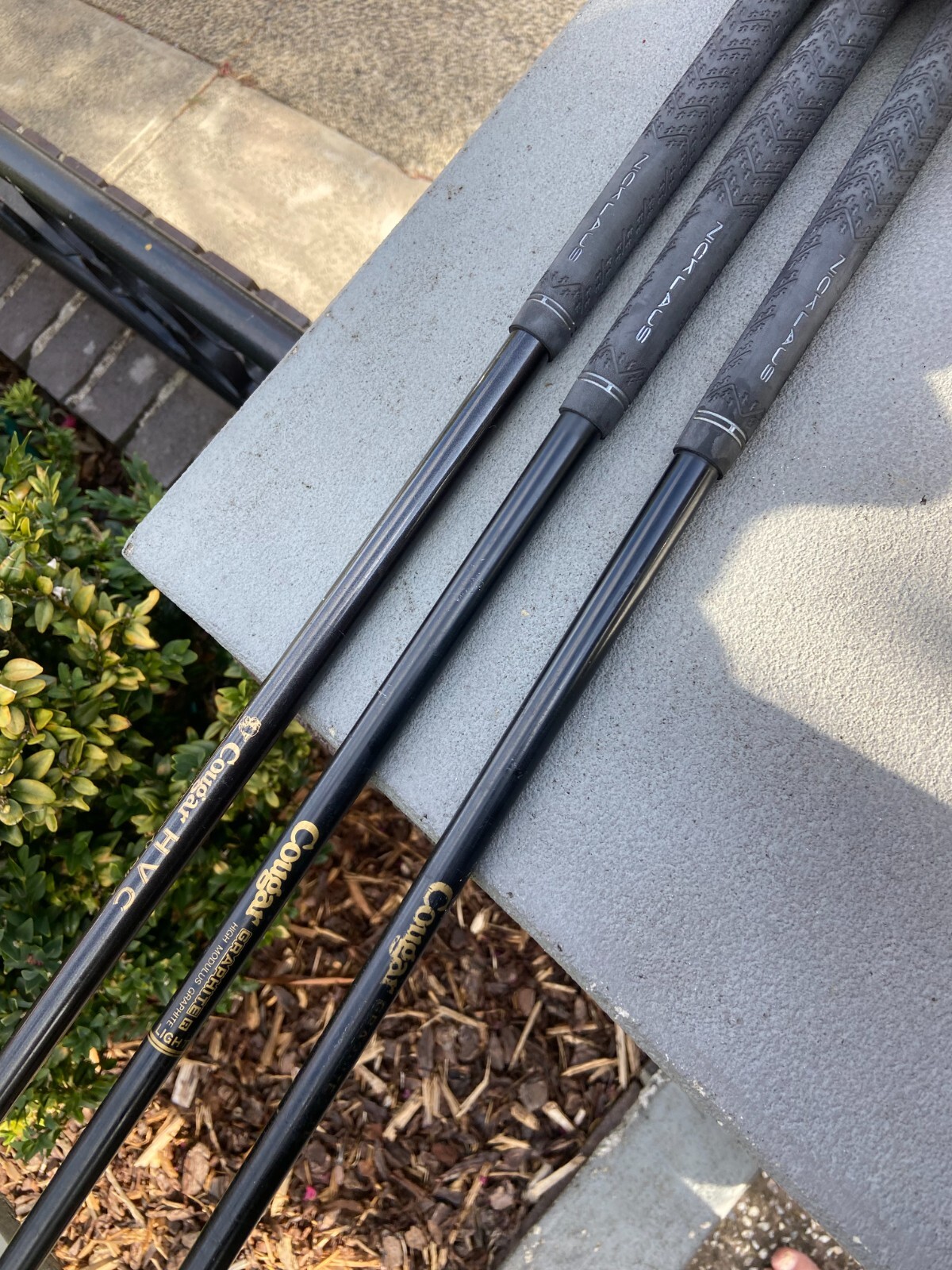 (3) Gents COUGAR 'JUMBO' Woods, 1Driver, 3Wood, 5Wood, Graphite