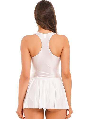 Sexy Mini Vestido Para Mujer Suave Brillante Apretado Body-con Vestido Lencería Vestidos de Club - Imagen 10 de 125