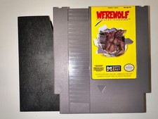 Werewolf The Last Warrior Nintendo NES 1990 +Dustcover Tested CLEAN Authentic
