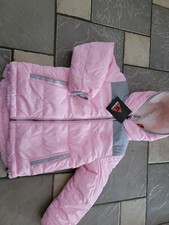 NEW GERRY PINK WINTER JACKET GIRLS 6 W/ HOOD AND FLEECE LINING
