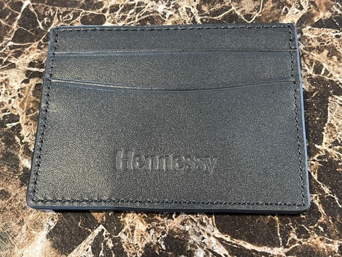 PORTAFOGLIO HENNESSY COGNAC PORTA CARTA DI CREDITO IN CONFEZIONE REGALO HENNESSY NUOVO ORIGINALE RARO - Foto 8 di 12