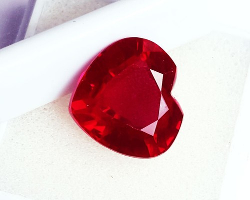 Natural Red Ruby Mixed Shape Loose Gemstone Between 8 to 10 Ct Certified - Picture 35 of 93