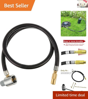 #ad #ad 3FT Coleman Propane Regulator Hose Adapter High Pressure Connection for Stoves $43.99