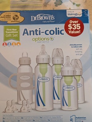 Dr. Brown's S Options+ Anti-Colic First Year Gift Set 