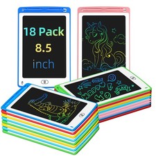 LCD Writing Tablet for Kids, 8.5 Inch Colorful Doodle Board Drawing Tablet, E...