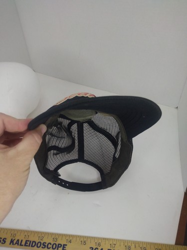 Vintage Cincinnati Bearcats Spellout SnapBack Hat Adjustable Black Mesh Damaged - Picture 16 of 19