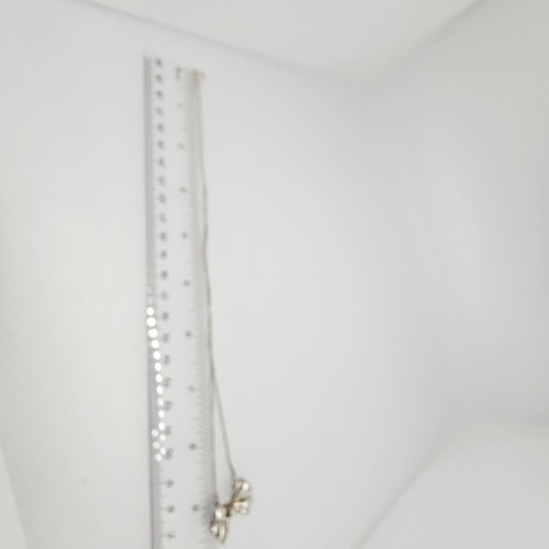 Collar con lazo de plata de ley Tiffany + Co - Imagen 8 de 11