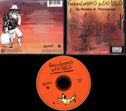 CD HUNTER S. THOMPSON FEAR & LOATHING IN LAS VEGAS AUDIO