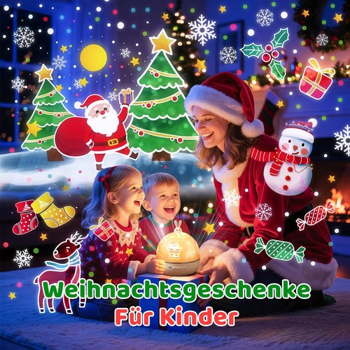 One Fire Proiettore Stelle Soffitto Bambini 15 Films Luce Notturna Bambini - Foto 2 di 9