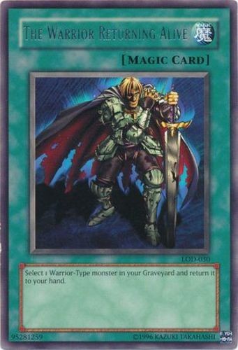 The Warrior Returning Alive - LOD-030 - Rare - Unlimited Edition Near Mint Legac - Picture 1 of 1