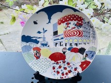 Cath Kidston London Piccadilly Scene Tea Plate Rare - brand new 