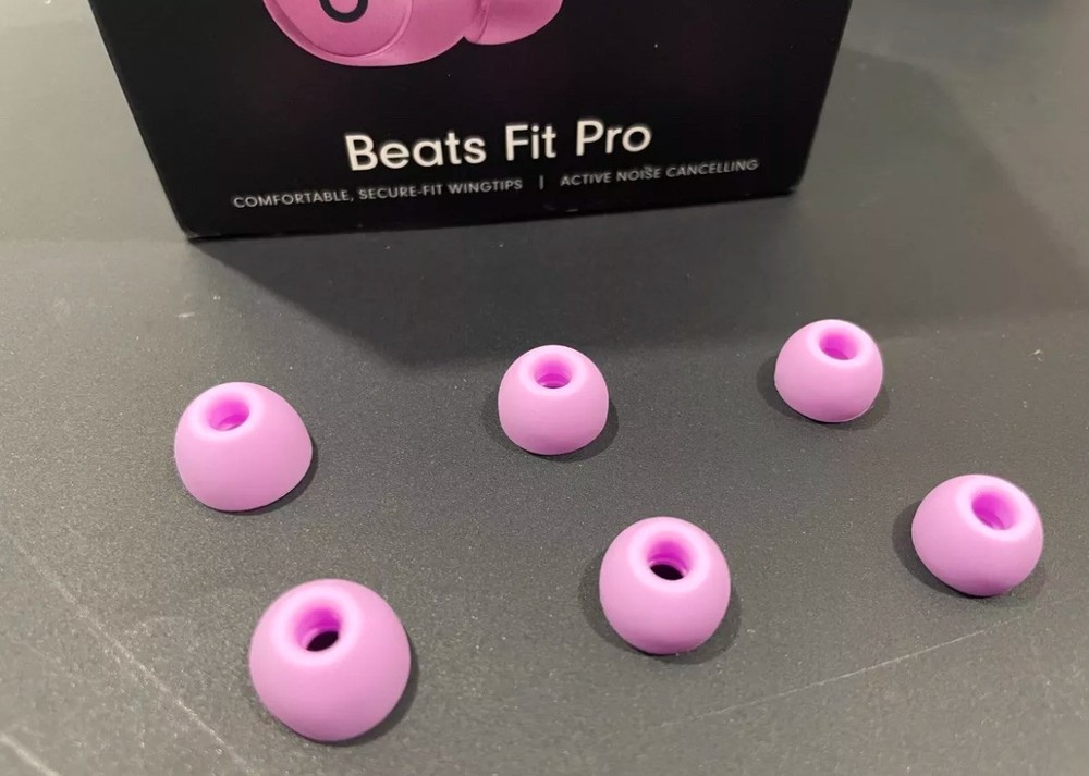 6 Pairs Studio Pink NEW Replacement Beat Pro Buds Earbud Silicon tips L/M/S