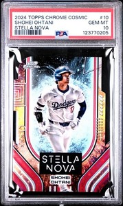2024 Topps Cosmic Chrome Stella Nova Shohei Ohtani #SN-10 PSA 10