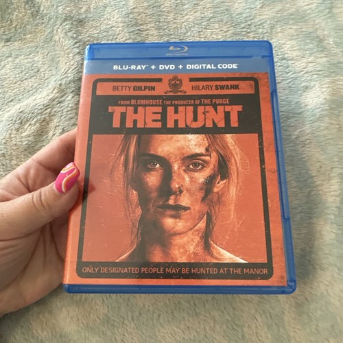 The Hunt (Blu-ray + DVD) Betty Gilpin, Hllary Swank - Action, Horror, Thriller