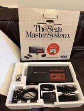 Sega Master System 1 Card Version Boxed With Accessories